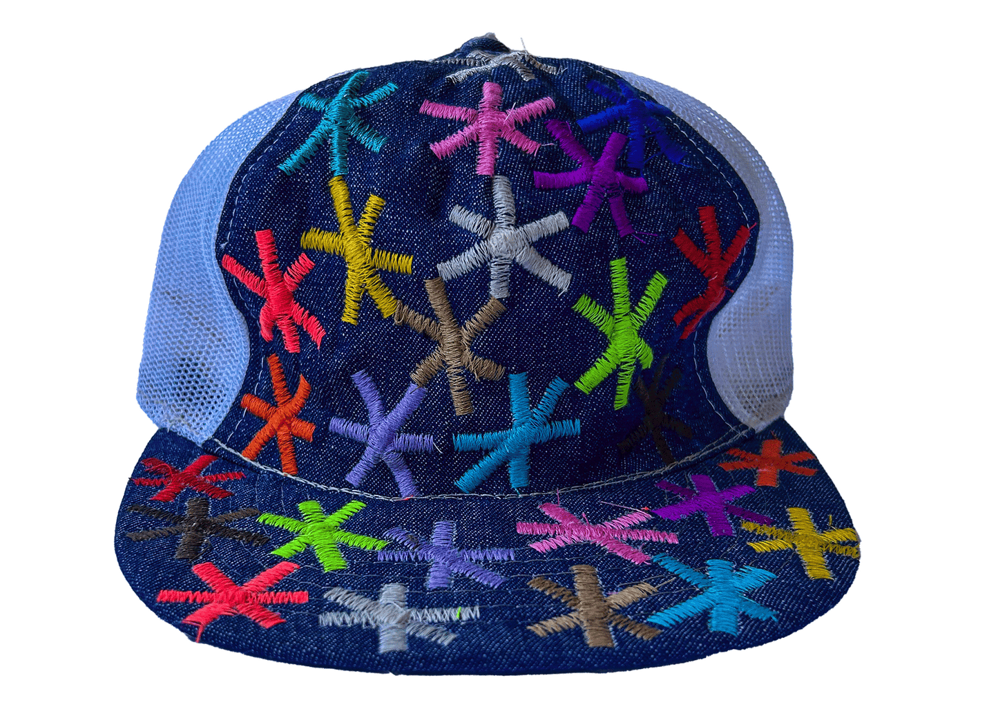 PAINTER DENIM HAT (MULTI-COLOR)