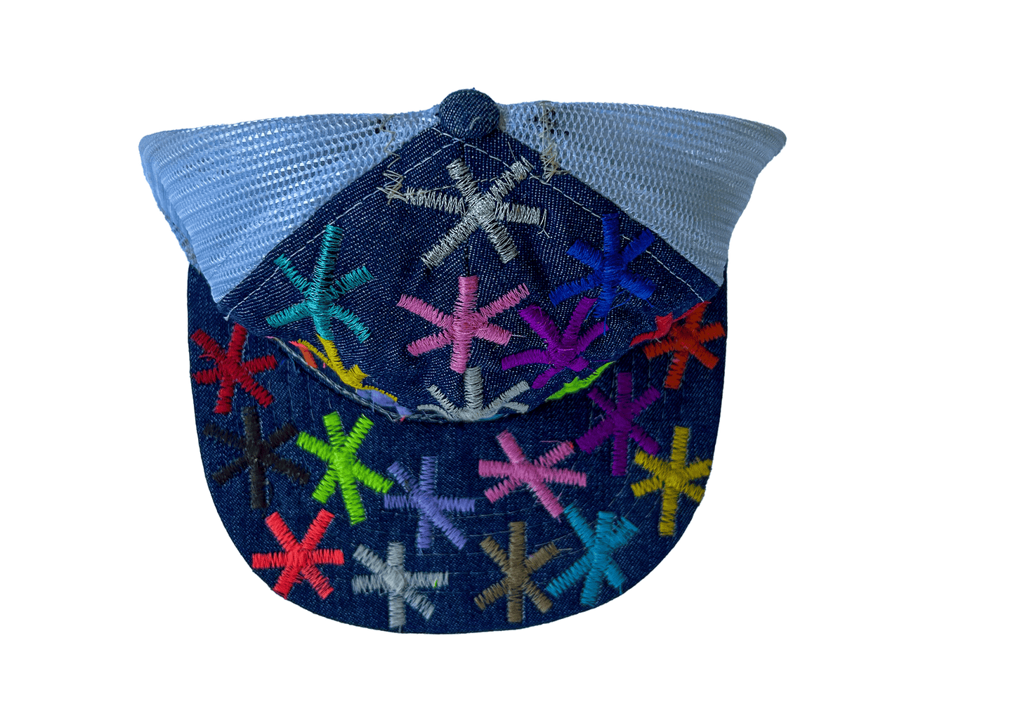 PAINTER DENIM HAT (MULTI-COLOR)