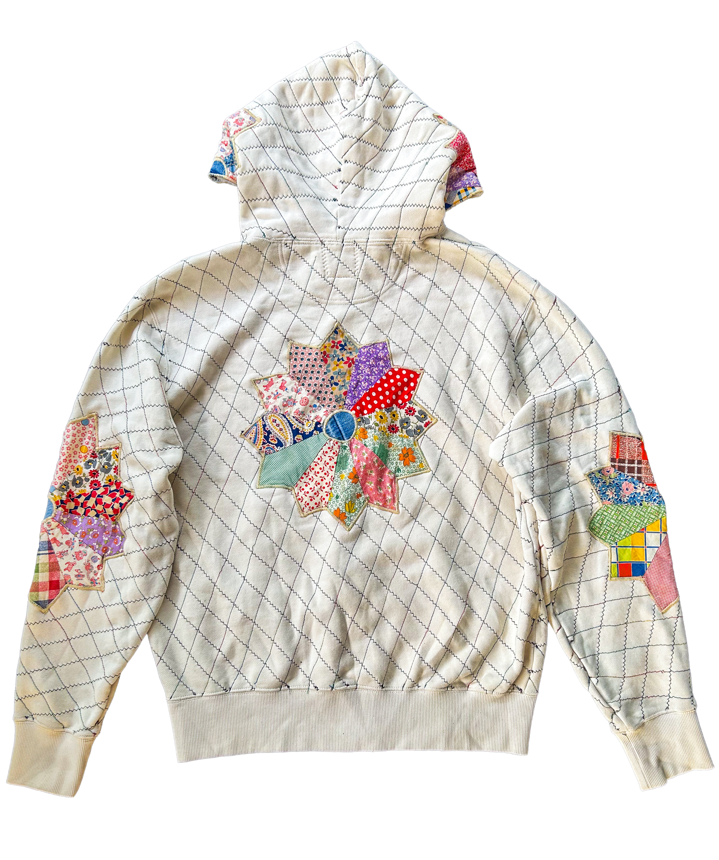 QUILTED HOODIE