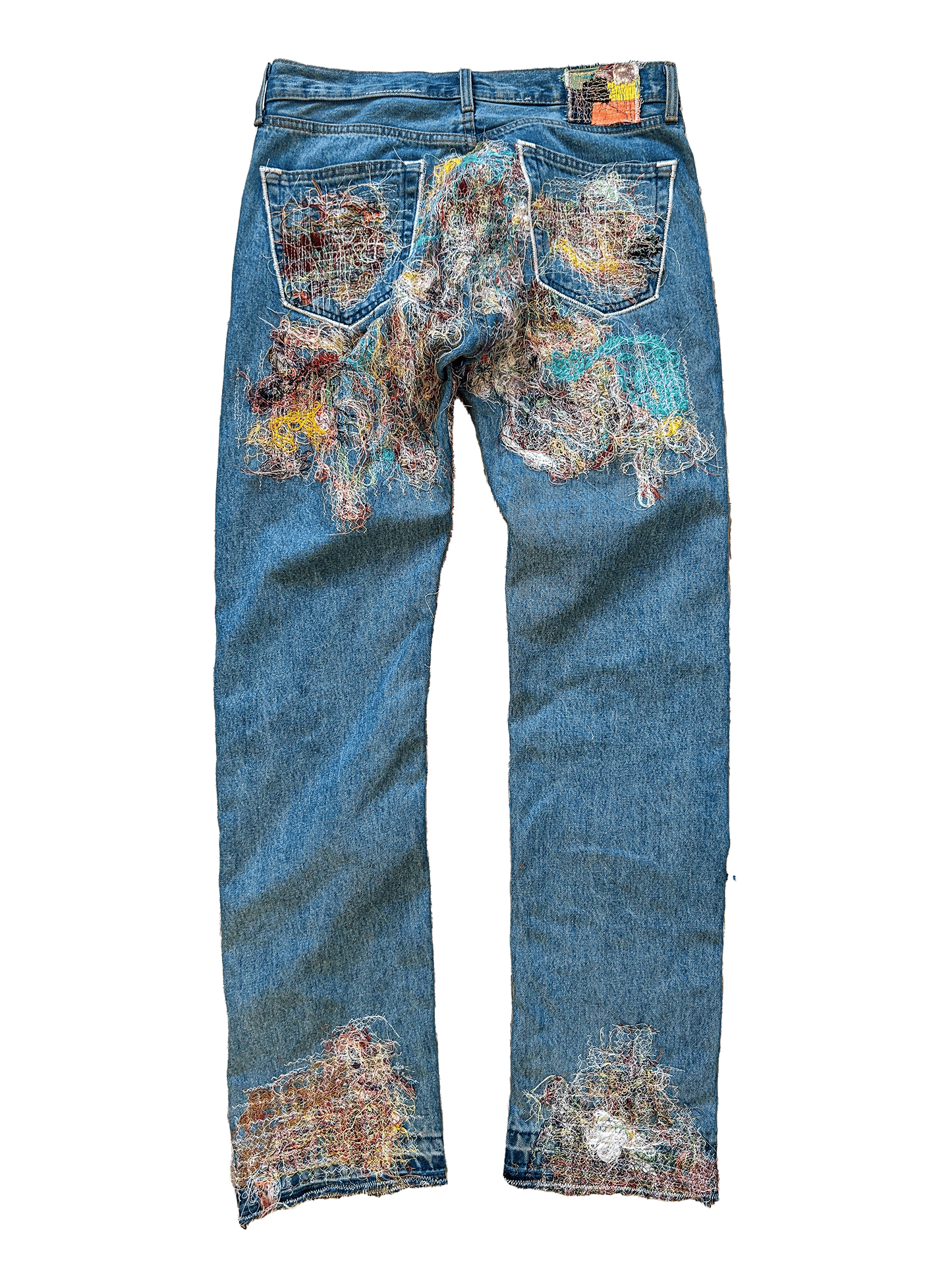 FULL THREADWORK DENIM