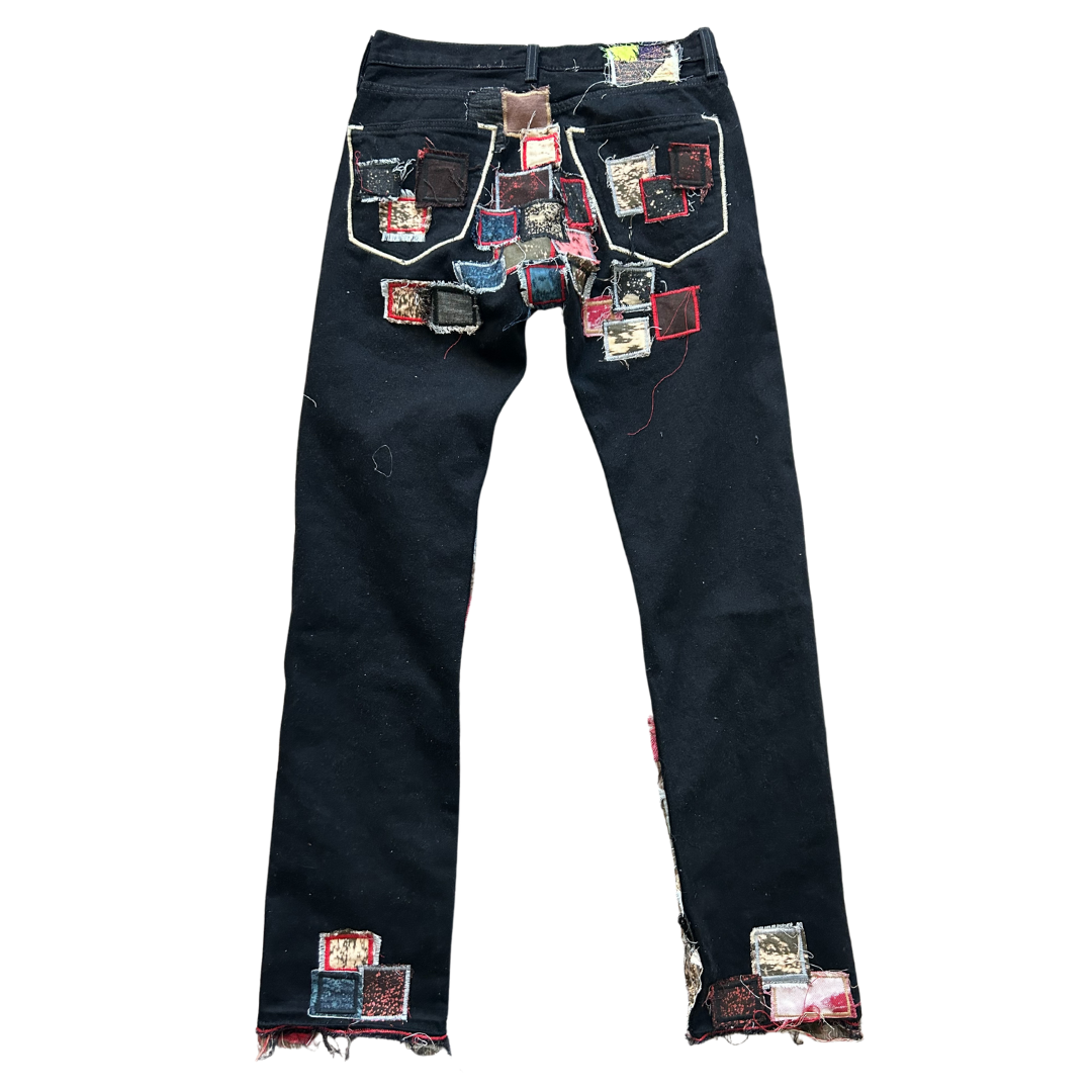 CRUST PATCHWORK DENIM