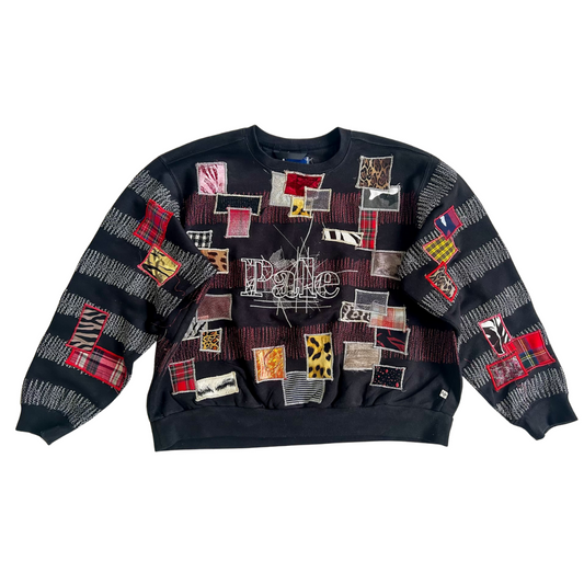 SWATCHWORK PATCHWORK SWEATER