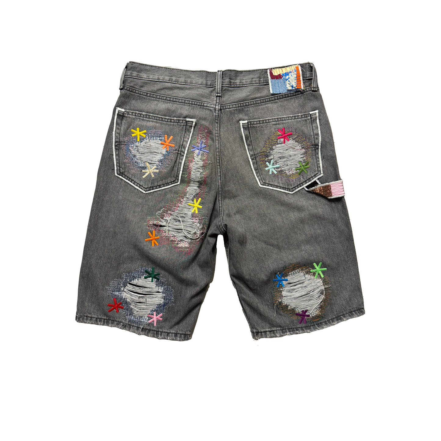 PAINTER DENIM SHORTS