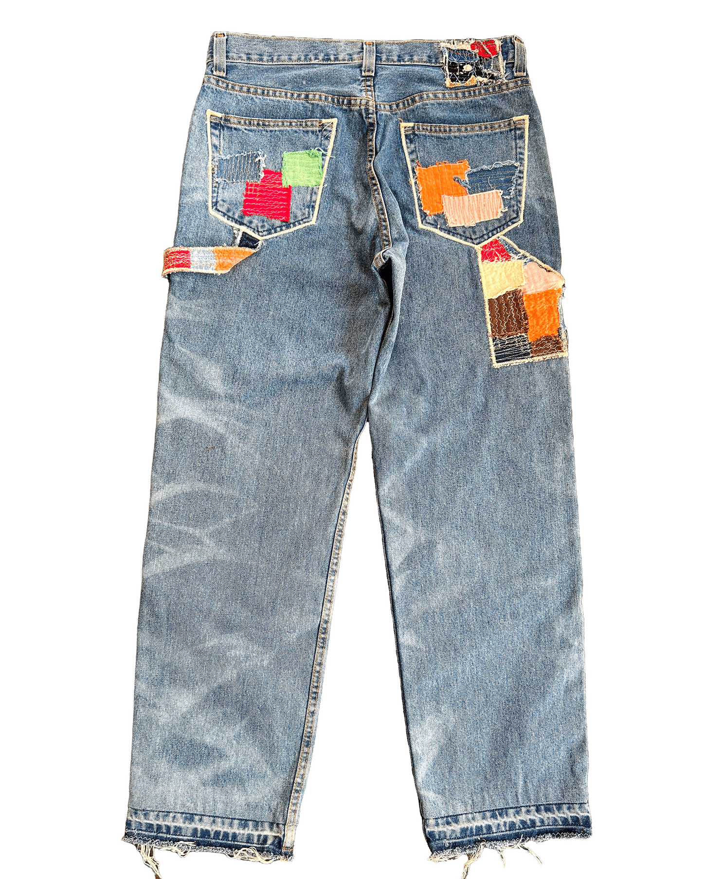 CARPENDER PATCHWORK DENIM