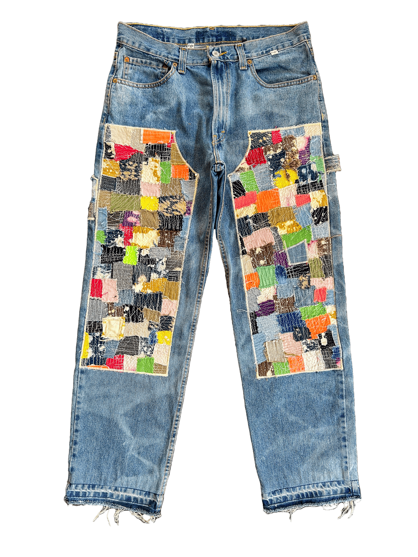 CARPENDER PATCHWORK DENIM