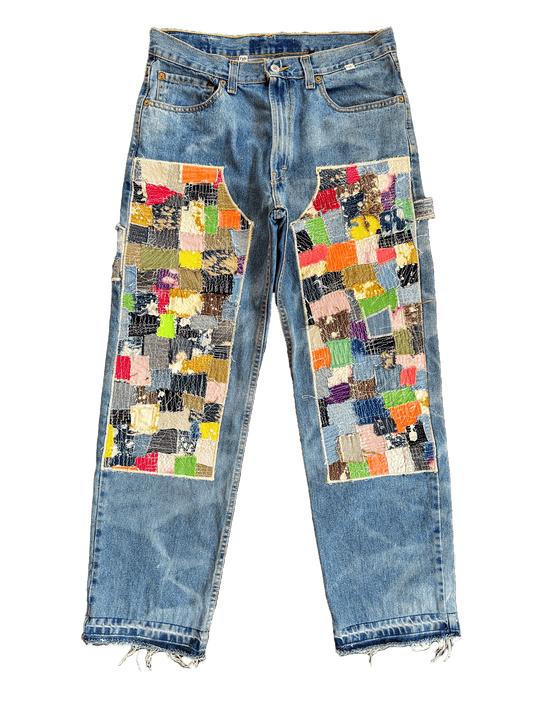 CARPENDER PATCHWORK DENIM