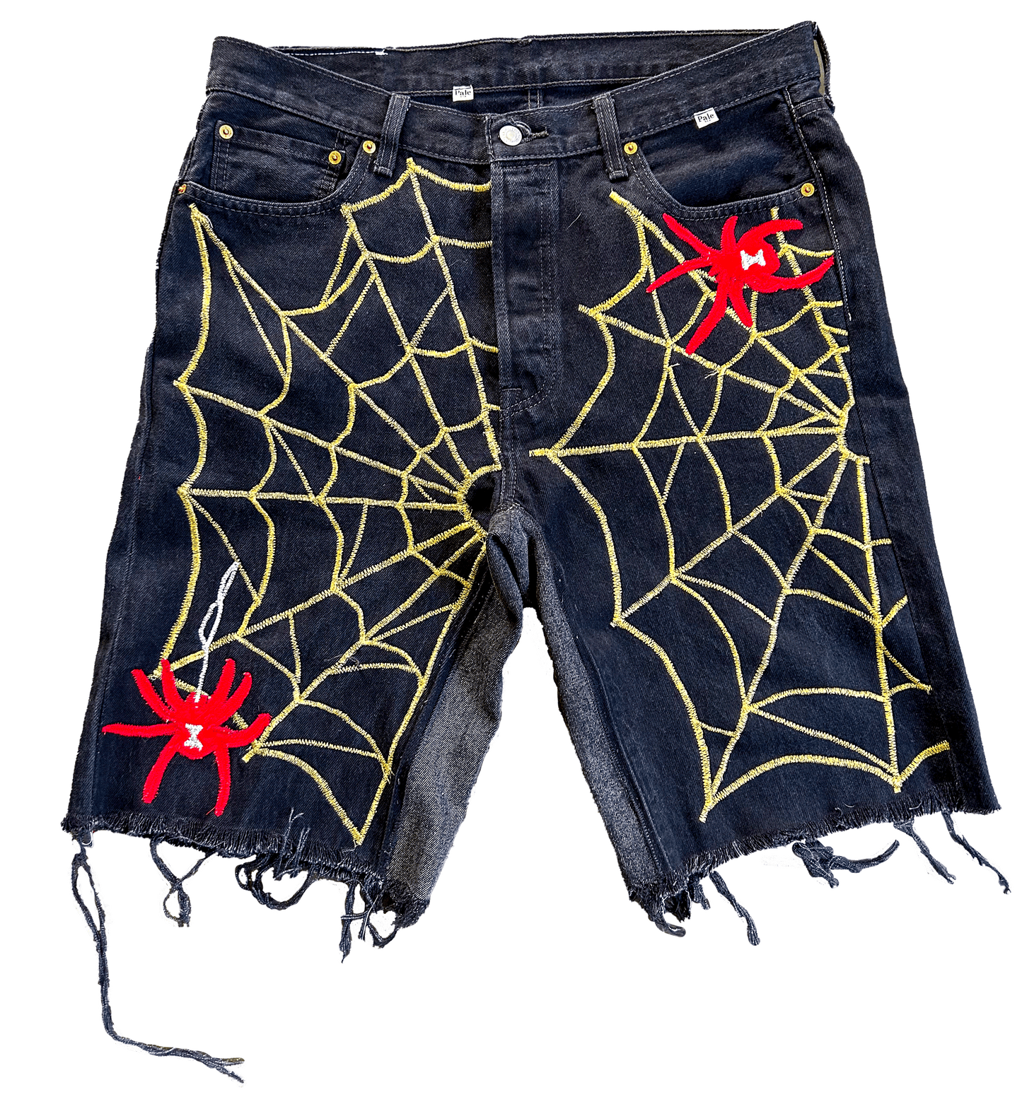 WIDOW DENIM FRAY SHORTS