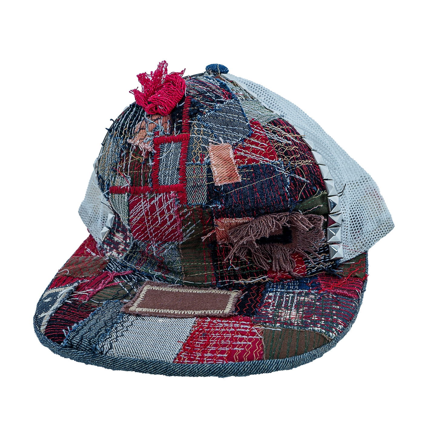 CRUST PATCHWORK DENIM SNAPBACK