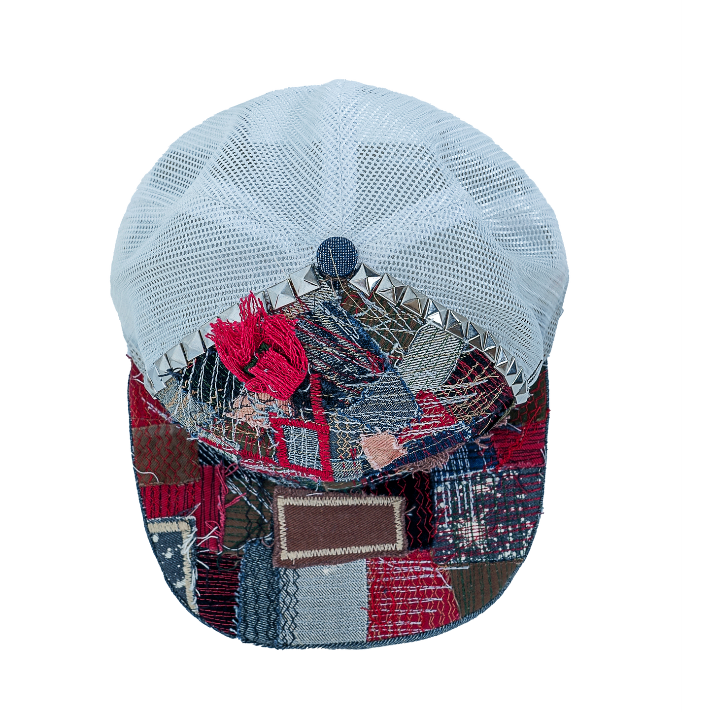 CRUST PATCHWORK DENIM SNAPBACK