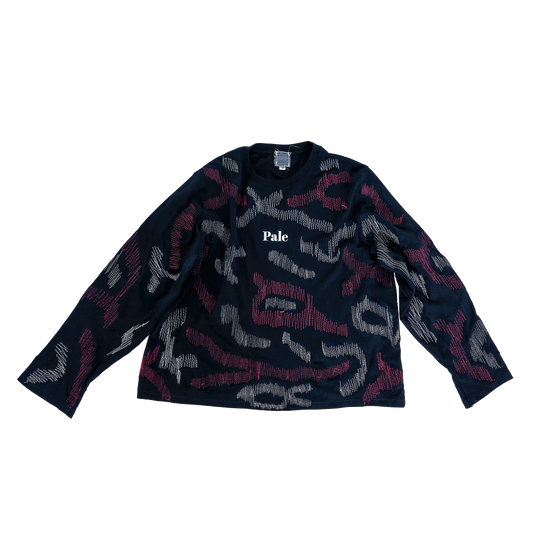 CRASH TATTERED LONG SLEEVE