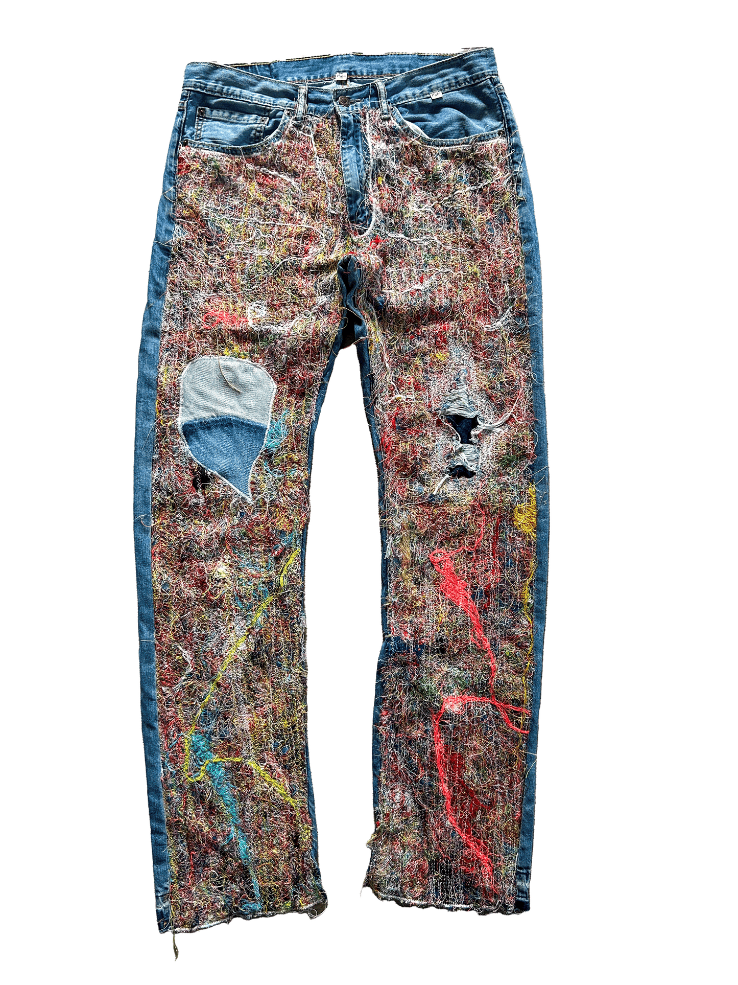 FULL THREADWORK DENIM