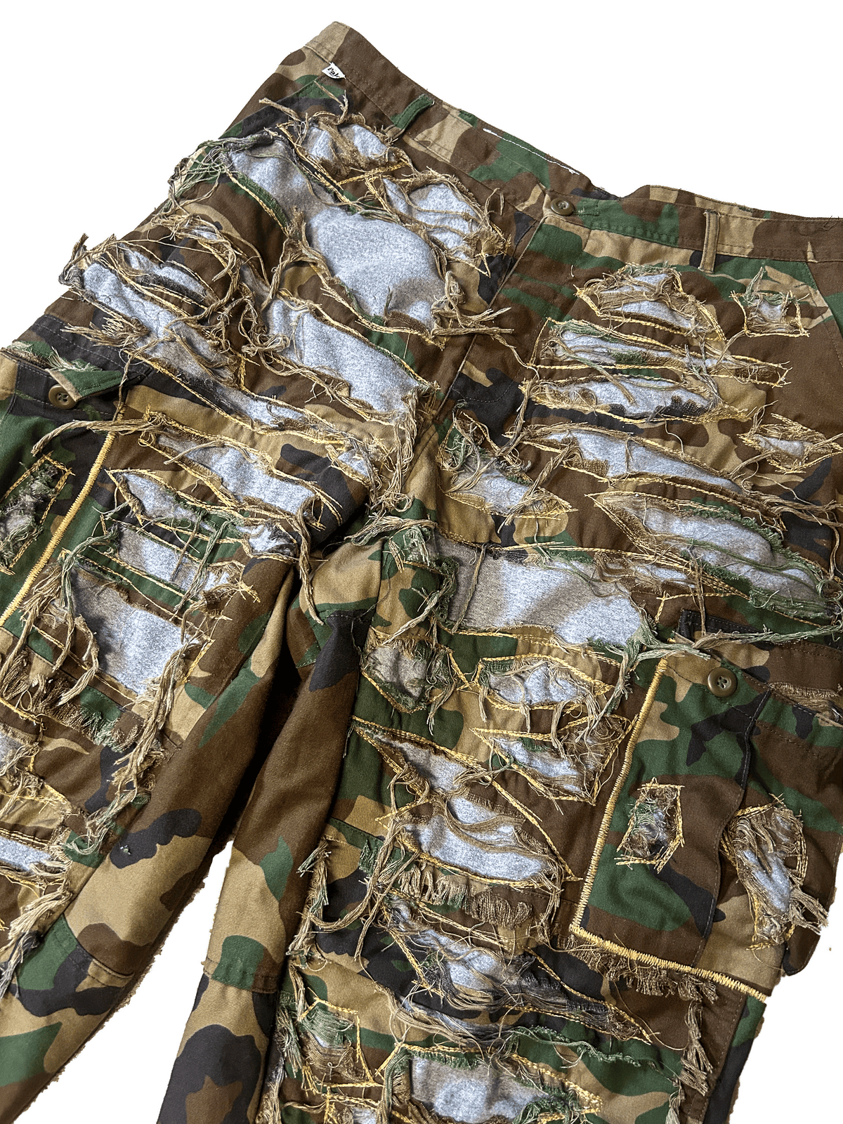 PARASITE HYBRID CAMO SHORTS
