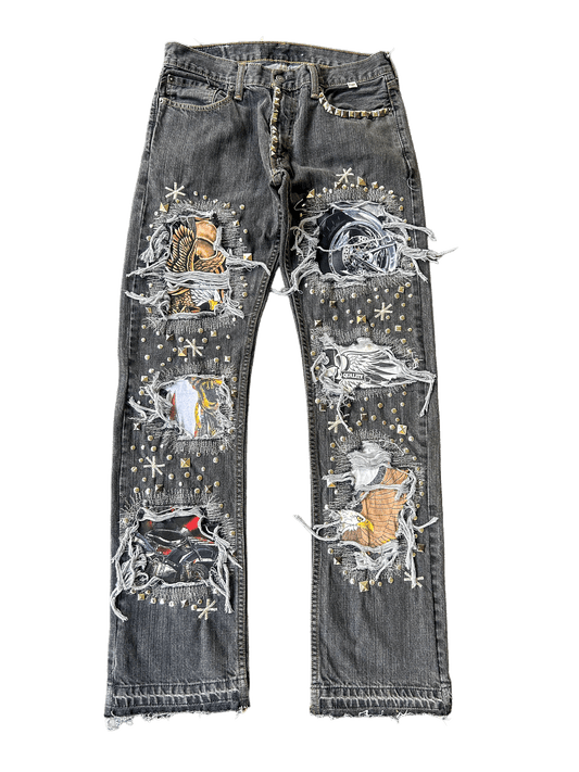 CHOPPERS DENIM (CHROME)