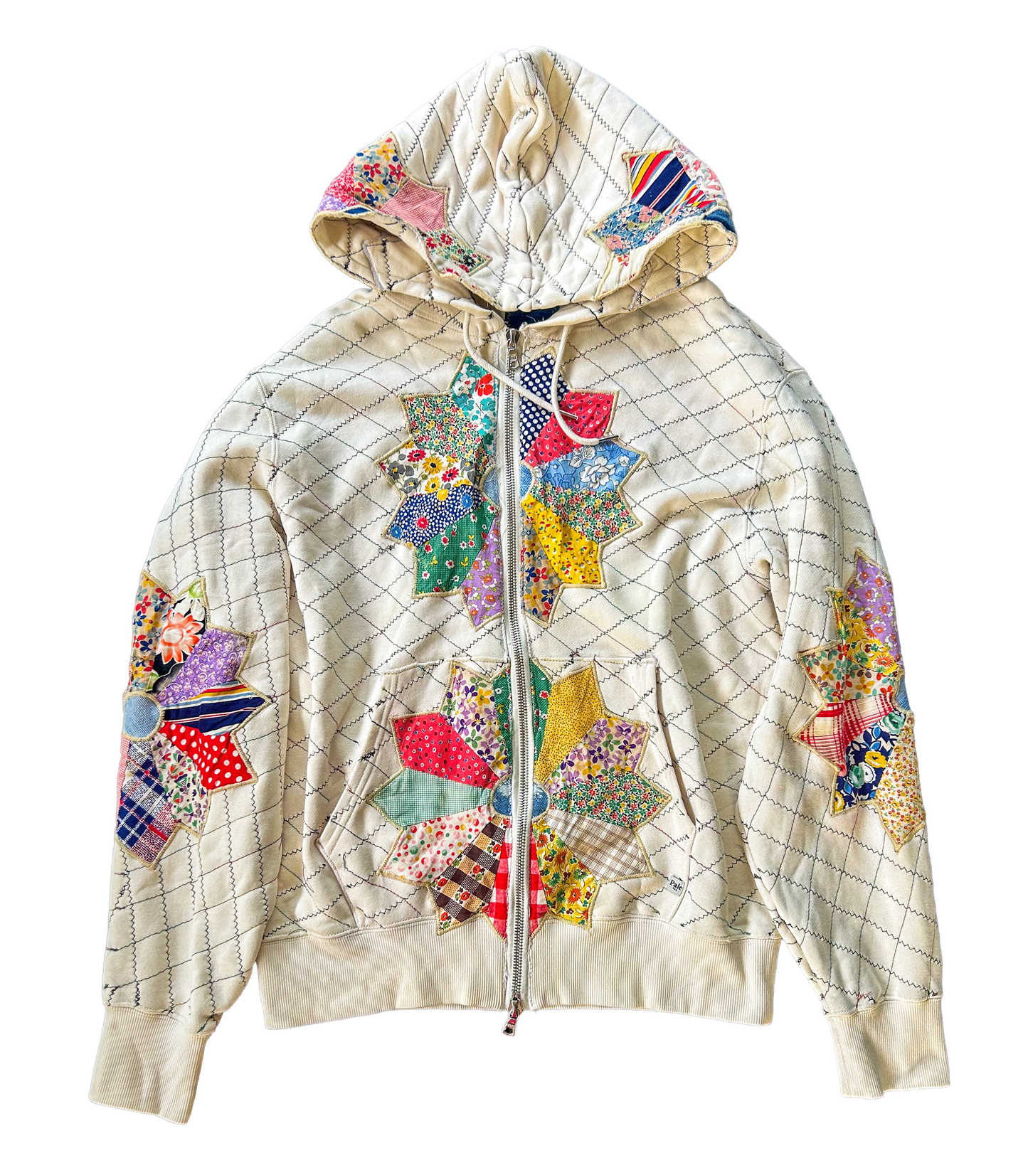 QUILTED HOODIE