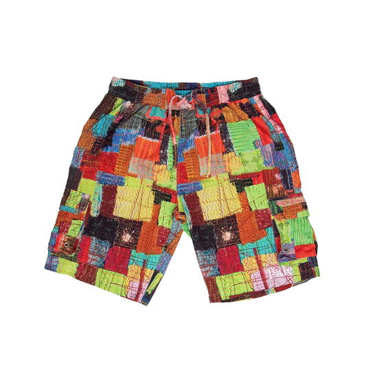 PATCHWORK SWIMTRUNKS