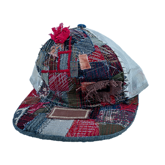 CRUST PATCHWORK DENIM SNAPBACK