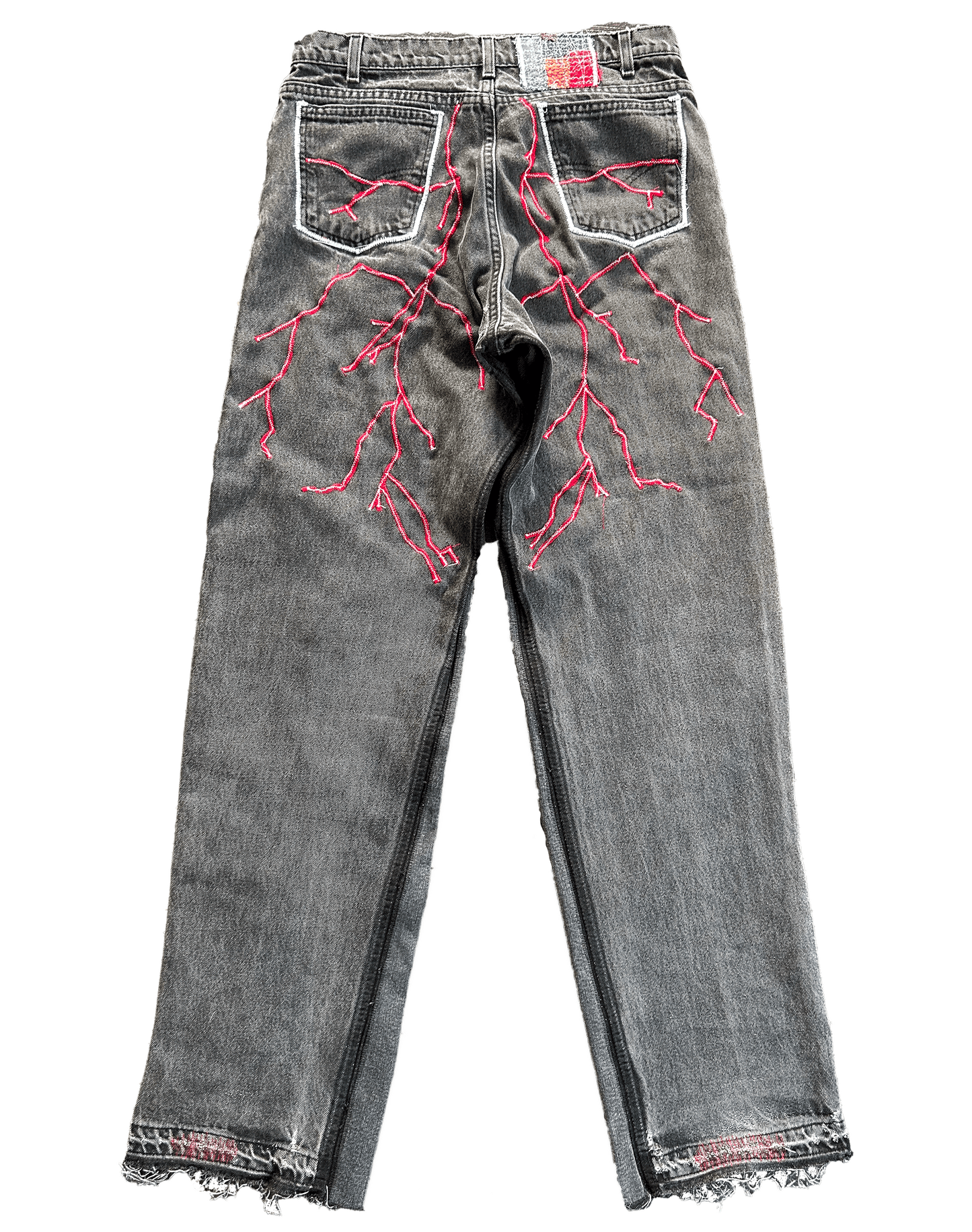 RED LIGHTNING DENIM