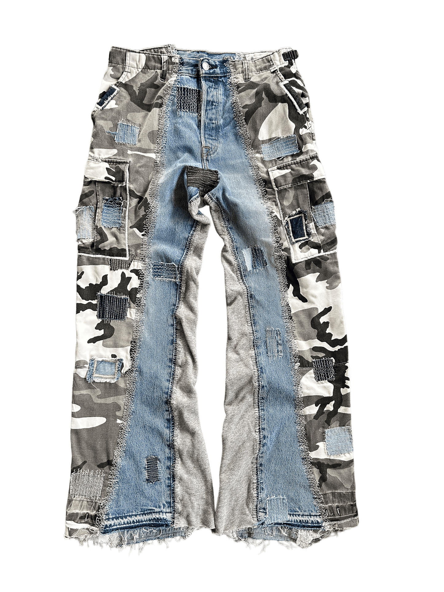 SPLICE FLARE HYBRID DENIM (SNOW)